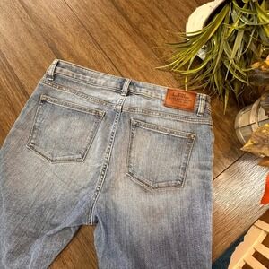 LRL Ralph Lauren Jeans Co Classic Straight Cropped Denim Women Size 8